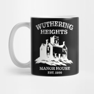 Emily Bronte Wuthering Heights House Literature Books Mug